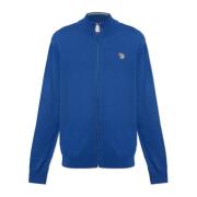 Cardigan met logo PS By Paul Smith , Blue , Heren