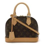 Pre-owned Fabric louis-vuitton-bags Louis Vuitton Vintage , Brown , Da...