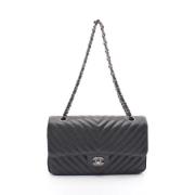 Pre-owned Fabric chanel-bags Chanel Vintage , Black , Dames