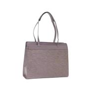 Pre-owned Leather louis-vuitton-bags Louis Vuitton Vintage , Purple , ...