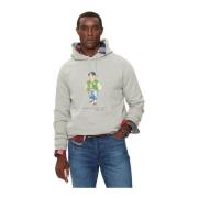 Hoodie Polo Bear Polo Ralph Lauren , Gray , Heren