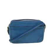 Pre-owned Leather louis-vuitton-bags Louis Vuitton Vintage , Blue , Da...