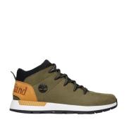 Leaf Green Mid Lace Sneaker Timberland , Green , Heren