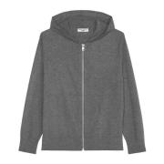 Hoodie vest normaal Marc O'Polo , Gray , Heren