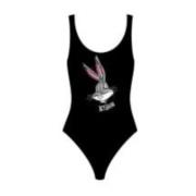 Stijlvol One Piece Kostuum voor Vrouwen Iceberg , Black , Dames