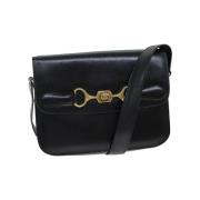 Pre-owned Leather celine-bags Celine Vintage , Black , Dames