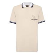 Casual poloshirt met korte mouwen beige Billionaire , Beige , Heren