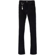 Blauwe Straight Jeans Vijf Zakken Broek Paul & Shark , Blue , Heren