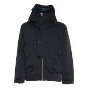 Grijze Hoodie Jas voor Mannen C.p. Company , Black , Heren