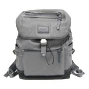 Pre-owned Suede backpacks Coach Pre-owned , Gray , Dames