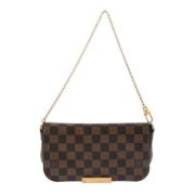 Pre-owned Canvas louis-vuitton-bags Louis Vuitton Vintage , Brown , Da...