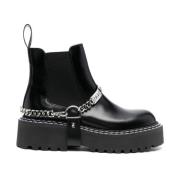 Patrol II k-chain booties Karl Lagerfeld , Black , Dames