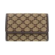 Pre-owned Canvas key-holders Celine Vintage , Brown , Unisex