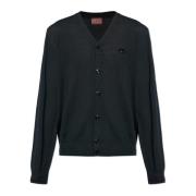 Cardigan K-Volto Diesel , Black , Heren