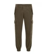 Cargo Corduroy Herenbroek met Manchetten Tommy Hilfiger , Green , Here...