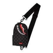 Casual rugzak met 100% samenstelling Sprayground , Black , Heren