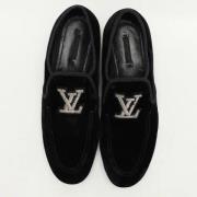 Pre-owned Velvet flats Louis Vuitton Vintage , Black , Heren