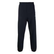 Blauwe Geborduurde Sweatpants Activewear Tommy Hilfiger , Blue , Heren