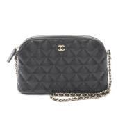 Pre-owned Fabric chanel-bags Chanel Vintage , Black , Dames