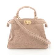 Pre-owned Fabric fendi-bags Fendi Vintage , Beige , Dames