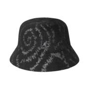 Zwarte Static Spin Lahinch Hoed Kangol , Black , Unisex