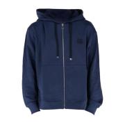 Logo Hoodie Etro , Blue , Heren