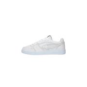 Leren Sneakers met Rubberen Zool Enterprise Japan , White , Heren