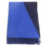 Pre-owned Cashmere scarves Hermès Vintage , Blue , Dames