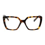 Stijlvolle optische bril met 0PR 16Zv Prada , Brown , Dames