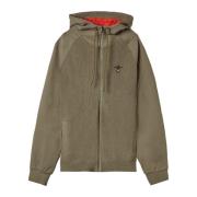 Hoodie met Uniek Ontwerp Aeronautica Militare , Green , Heren