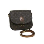 Pre-owned Canvas louis-vuitton-bags Louis Vuitton Vintage , Brown , Da...