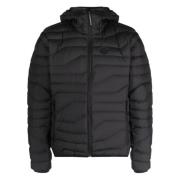 Zwarte Puffer Donsjas met Capuchon J.Lindeberg , Black , Heren