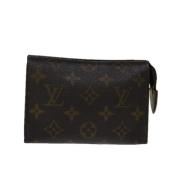 Pre-owned Canvas louis-vuitton-bags Louis Vuitton Vintage , Brown , Da...