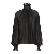 Zijden Top Dolce & Gabbana , Black , Dames