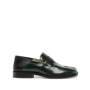 Blauwe Casual Loafers met PVC-zool Maison Margiela , Green , Dames