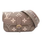 Pre-owned Fabric louis-vuitton-bags Louis Vuitton Vintage , Gray , Dam...