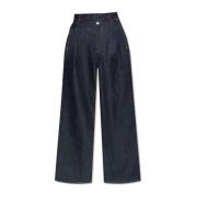 Hoge taille jeans Munthe , Blue , Dames