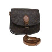 Pre-owned Canvas louis-vuitton-bags Louis Vuitton Vintage , Brown , Da...