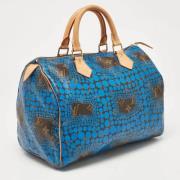 Pre-owned Canvas louis-vuitton-bags Louis Vuitton Vintage , Blue , Dam...