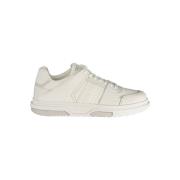 Witte Polyester Sneaker Tommy Hilfiger , White , Heren