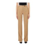 Elegante Broek met Polyester en Viscose Liu Jo , Brown , Dames