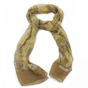 Pre-owned Silk scarves Salvatore Ferragamo Pre-owned , Beige , Dames