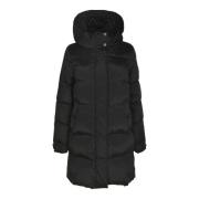 Zwarte Winterjassen Woolrich , Black , Dames