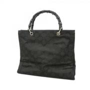 Pre-owned Nylon gucci-bags Gucci Vintage , Black , Dames