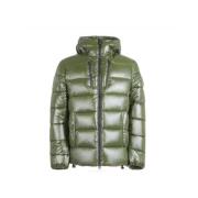 Groene Hoodie met Ritssluiting Save The Duck , Green , Heren