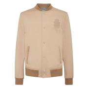 Beige Wol Bomberjack Billionaire , Beige , Heren