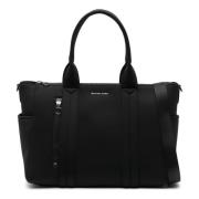 Reistas in zwart nylon Michael Kors , Black , Heren