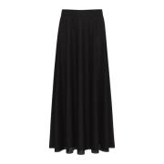 Elegante Rok -- Aceri-004 Emme DI Marella , Black , Dames