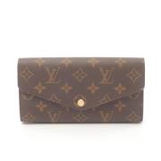 Pre-owned Canvas wallets Louis Vuitton Vintage , Brown , Dames