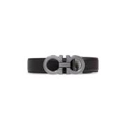 Omkeerbare riem Salvatore Ferragamo , Black , Heren